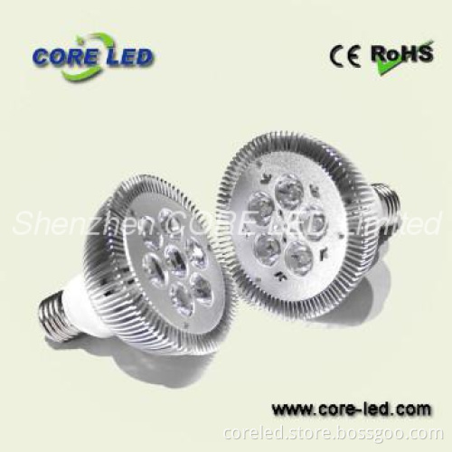 CE/ROHS PAR30 Spotlight 7W with E27 sockets